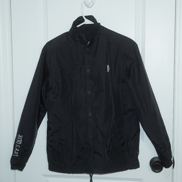 Quiksilver Black Coach Jacket - Picture 5 of 12